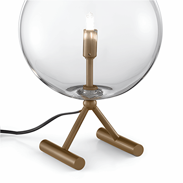 Lampada da tavolo brunito Estro 267 201 01 Metal Lux