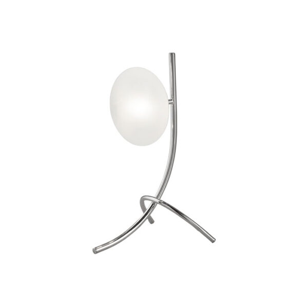 Lampada da tavolo metallo cromato Dolce 260 211 07 Metal Lux