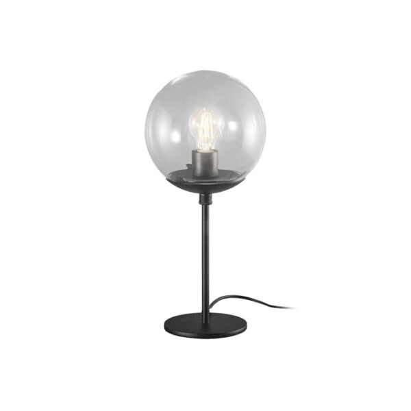 Lampada da tavolo nera Global 262 230 03 Metal Lux