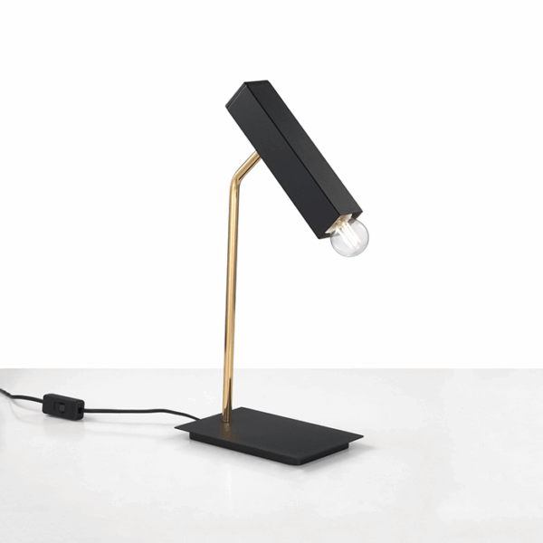 Lampada da tavolo nera Raster 265 121 03 Metal Lux