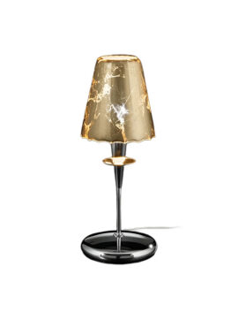 Lampada da tavolo vetro ambra Opera 180 211 50 Metal Lux