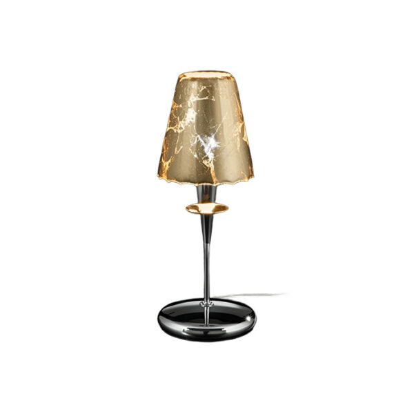 Lampada da tavolo vetro ambra Opera 180 211 50 Metal Lux