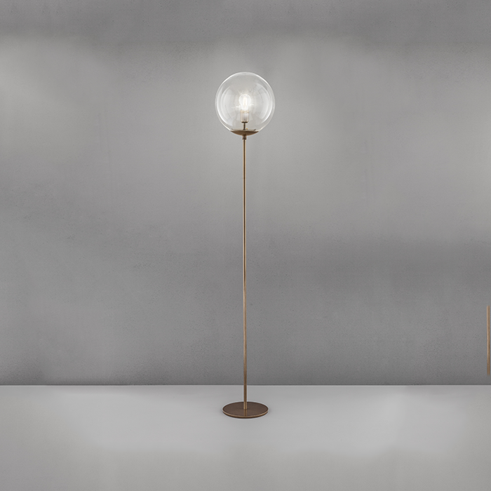 Lampada da terra Global 262 730 04 Metal Lux