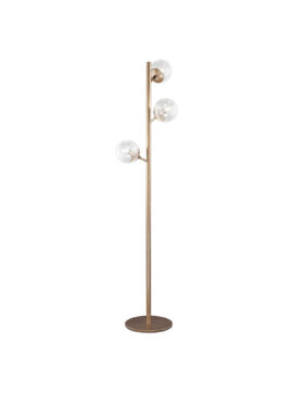 Lampada da terra elegante Global 262 733 04 Metal Lux