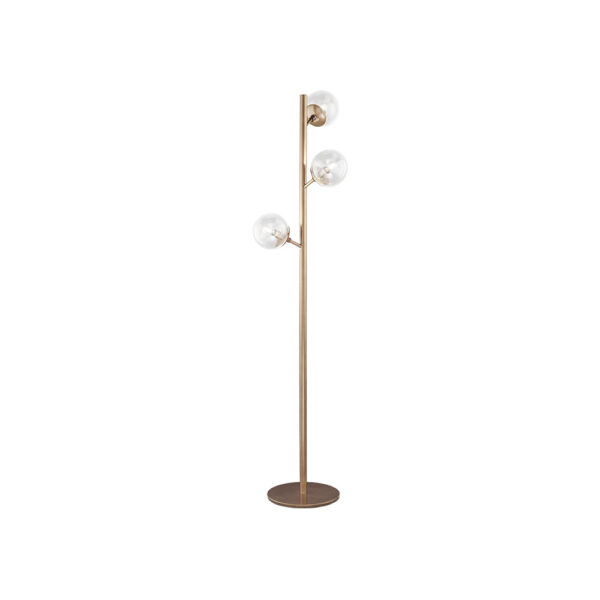 Lampada da terra elegante Global 262 733 04 Metal Lux