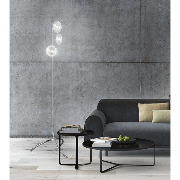 Lampada da terra in metallo Dolce 260 733 01 Metal Lux