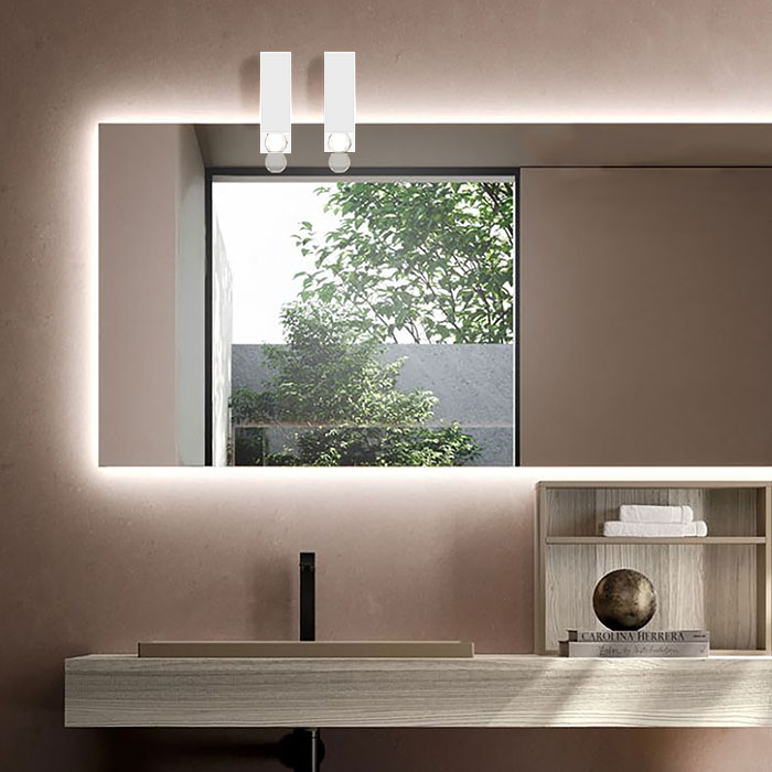 Lampade a parete bianche Raster 265 101 Metal Lux