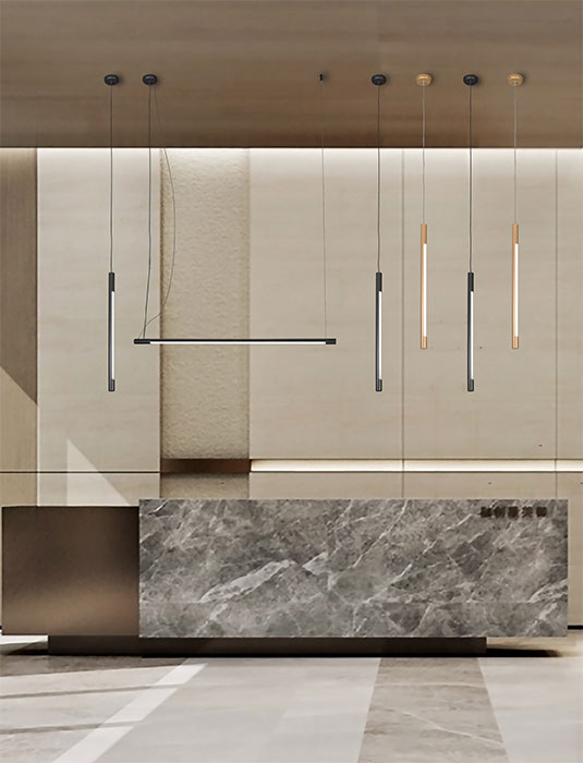 Lampade a sospensione nere e oro Index 278 501 Metal Lux