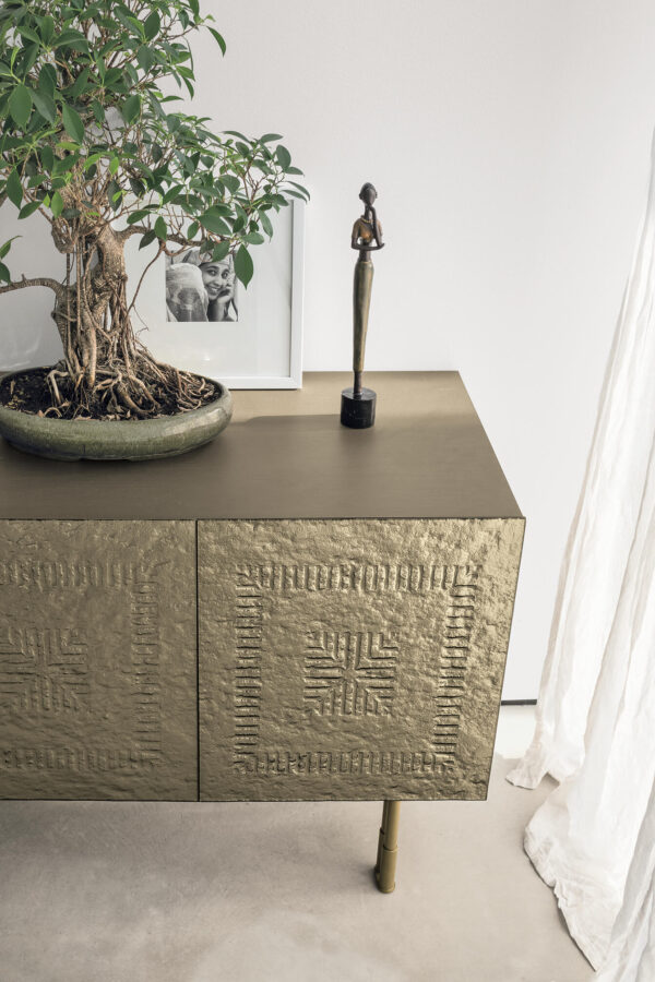 Madia in vetro con piedini Artemide MA115 Target Point