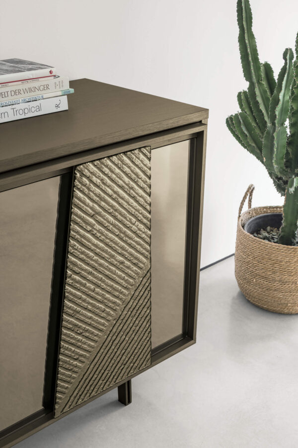 Madia in vetro ondulato Modus New MA110 Target Point