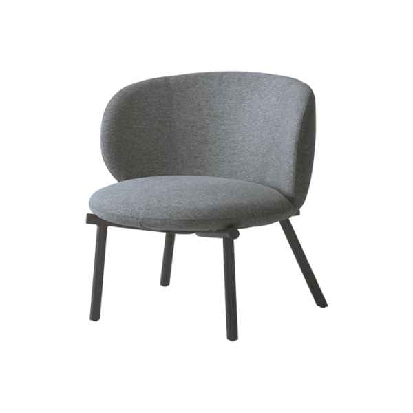 Poltroncina bassa con braccioli Kyoto Target Point