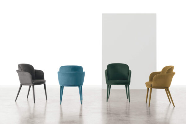 Poltroncine colorate con braccioli Cleveland Target Point