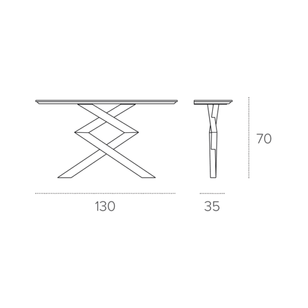 Scheda tecnica consolle Cross CO183 Target Point