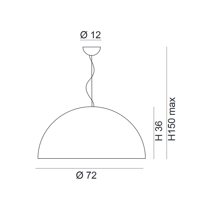 Scheda tecnica lampada a sospensione Chiara 271 075 04 Metal Lux
