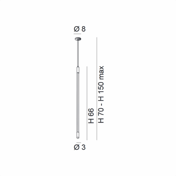 Scheda tecnica lampada a sospensione Index 278 501 Metal Lux