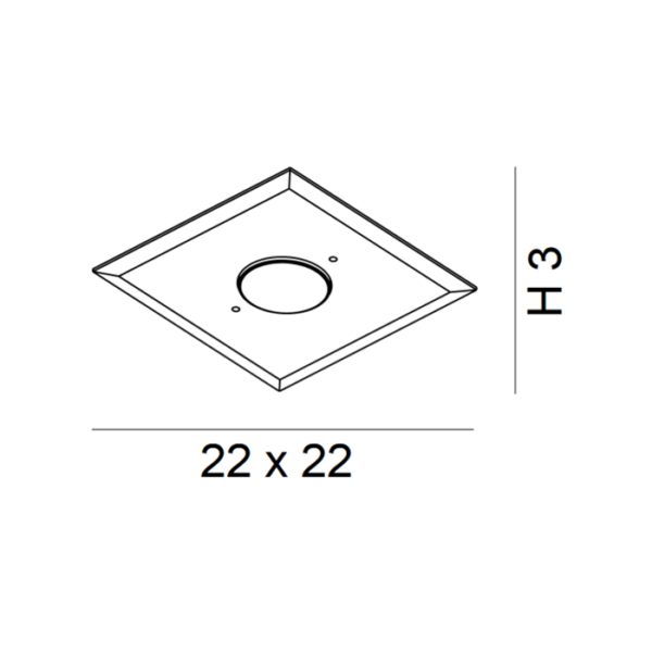 Scheda tecnica lampada da soffitto Dado 259 301 Metal Lux