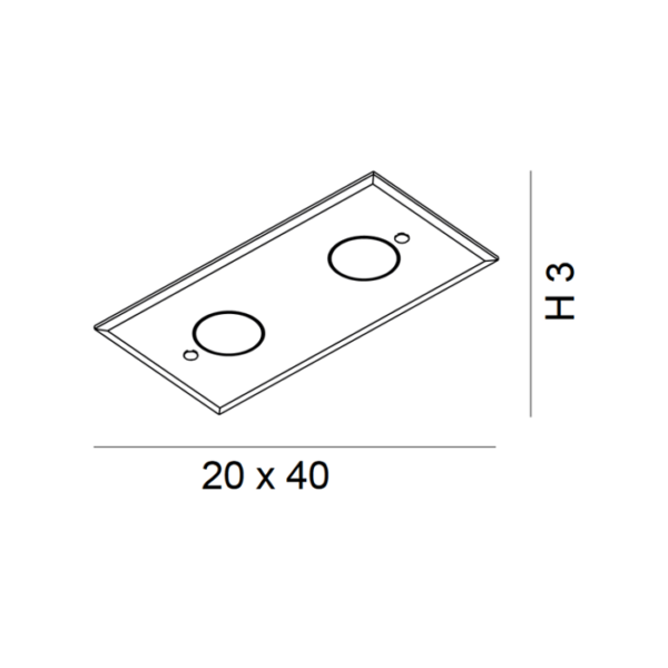 Scheda tecnica lampada da soffitto Dado 259 302 Metal Lux