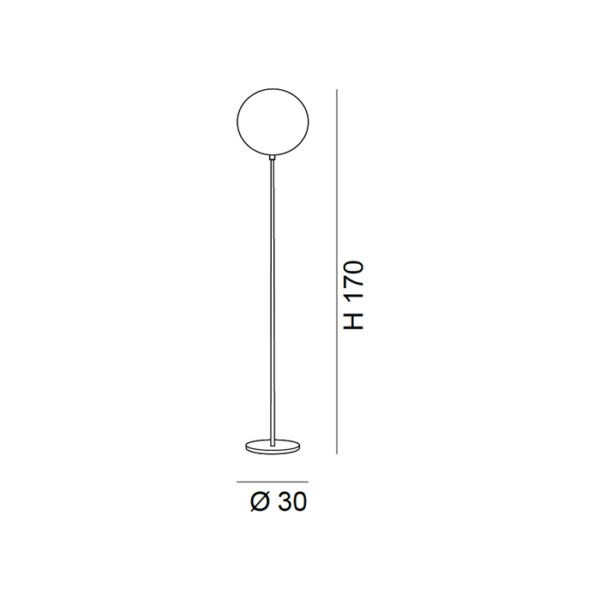 Scheda tecnica lampada da terra Global 262 730 Metal Lux