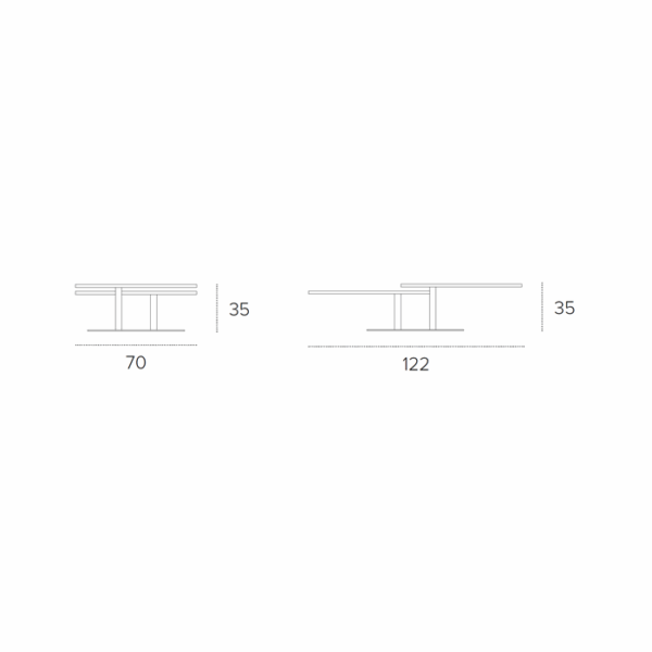Scheda tecnica tavolino TL511 Orbital Target Point