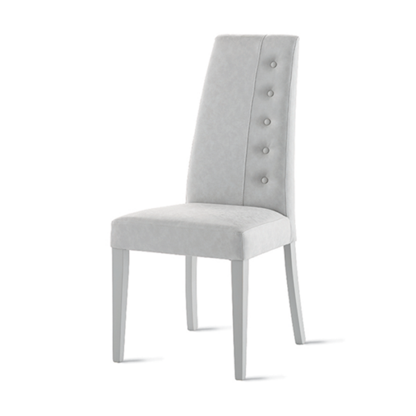 Sedia imbottita bianca Bellinzona Target Point