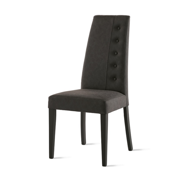 Sedia imbottita grafite Bellinzona Target Point