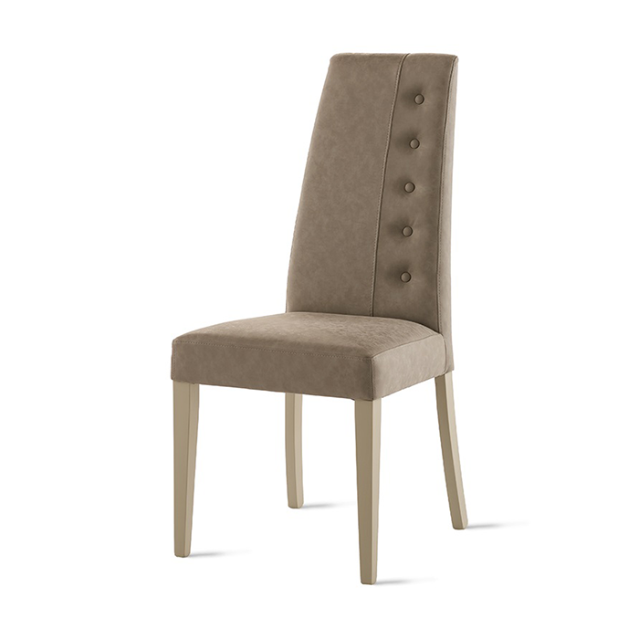 Sedia imbottita tortora Bellinzona Target Point