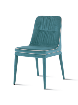 Sedia in microfibra azzurro Dallas Target Point
