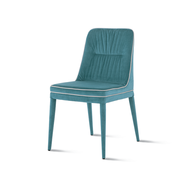 Sedia in microfibra azzurro Dallas Target Point