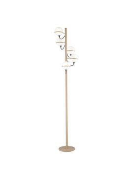 Lampada da terra dorata Giro 280 745 02 Metal Lux