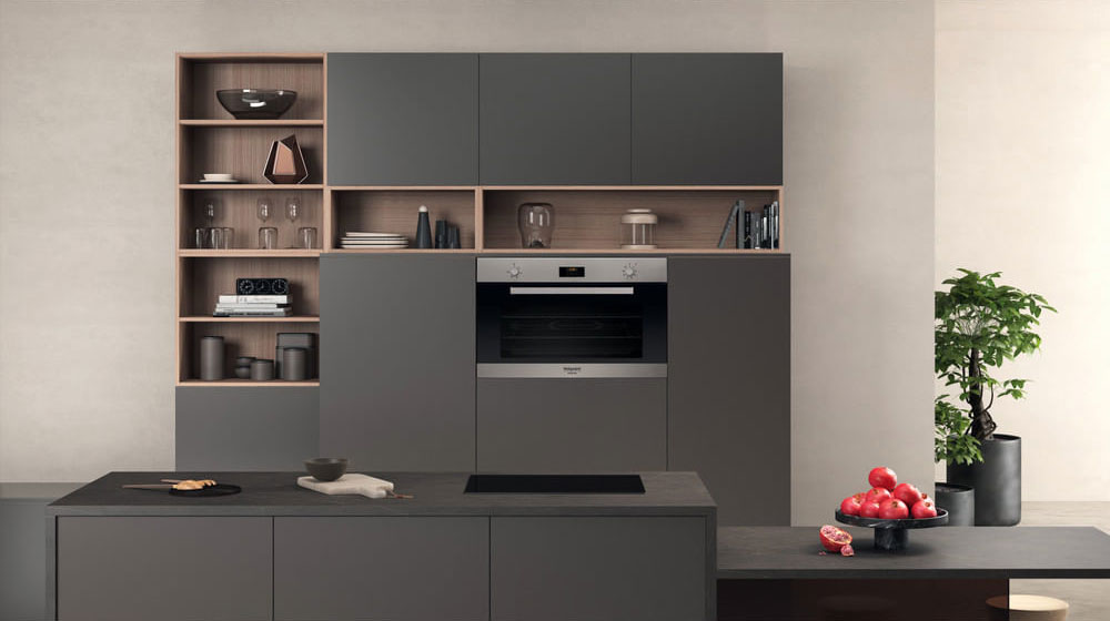 Forno da incasso larghezza 90 cm MS3744IXHA Hotpoint Ariston