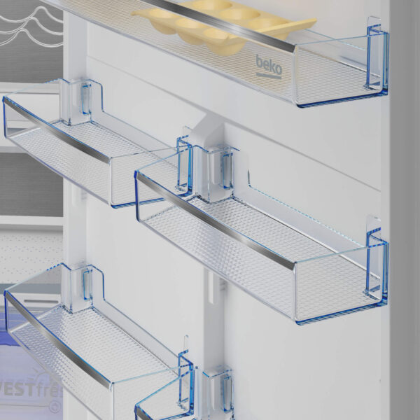 Frigorifero combinato da incasso no frost BCNE 400E50 SHN Beko