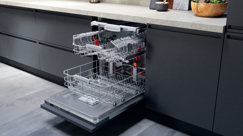 Lavastoviglie da incasso a scomparsa totale HIS7030WEL Hotpoint Ariston