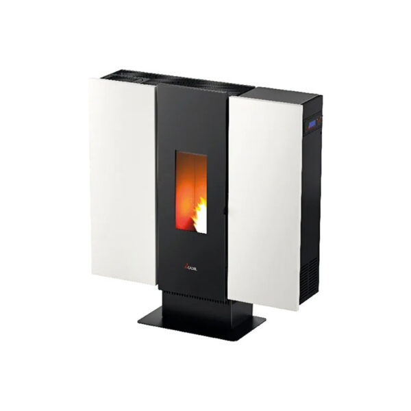 Stufa a pellet bianca 7022166 Cadel
