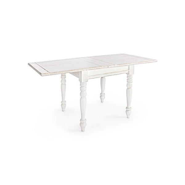 Tavolo quadrato allungabile bianco Colette 0745071 Andrea Bizzotto