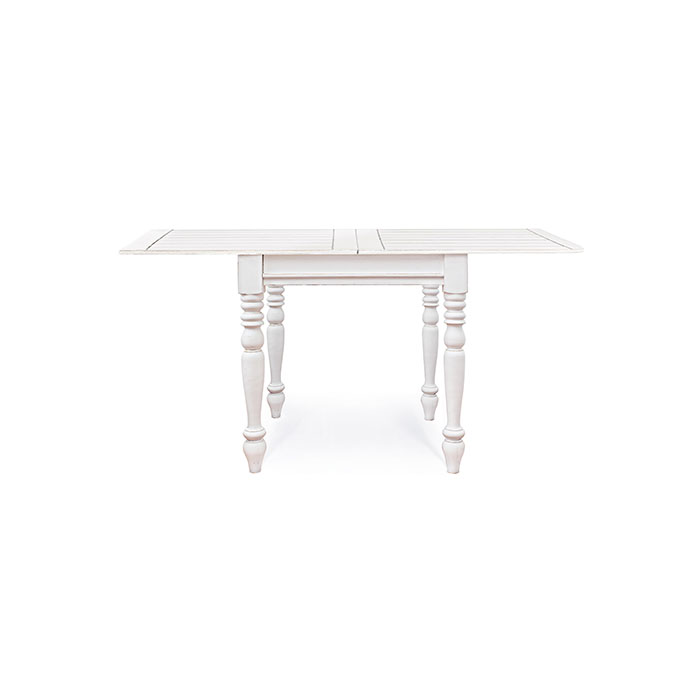 Tavolo quadrato allungabile in legno bianco Colette 0745071 Andrea Bizzotto