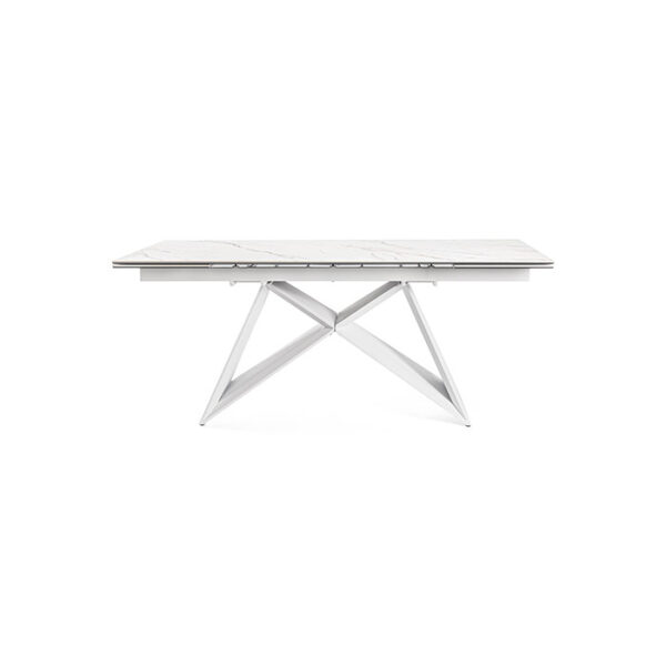 Tavolo rettangolare allungabile piano in ceramica Aliisa 0731285 Andrea Bizzotto