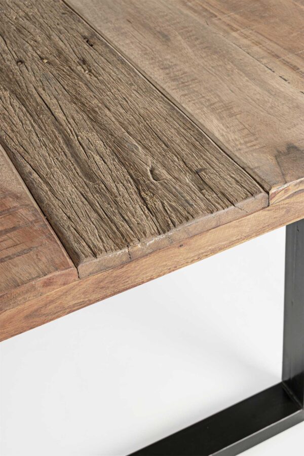 Tavolo rettangolare fisso in legno chiaro Nottingham 0746742 Andrea Bizzotto