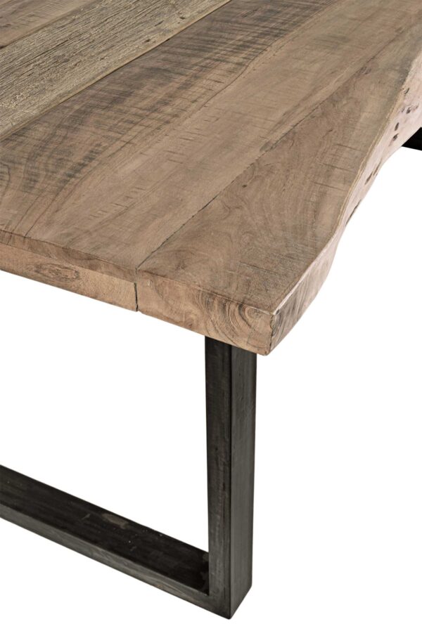 Tavolo rettangolare fisso in legno chiaro Nottingham 0746743 Andrea Bizzotto