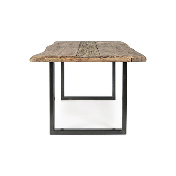 Tavolo rettangolare fisso in legno di acacia Nottingham 0746742 Andrea Bizzotto