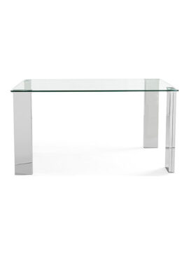 Tavolo rettangolare fisso piano in vetro New Arley 0732217 Andrea Bizzotto