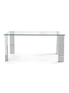 Tavolo rettangolare fisso piano in vetro New Arley 0732218 Andrea Bizzotto