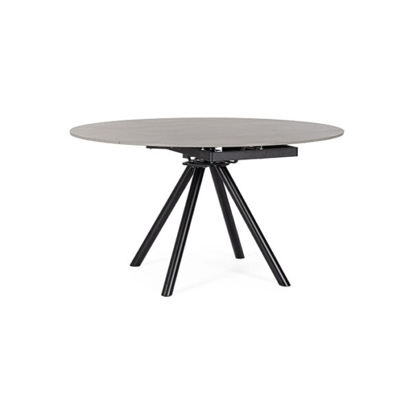 Tavolo tondo allungabile piano in gres Rauni 0731530 Andrea Bizzotto