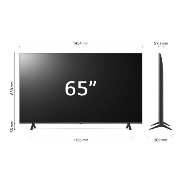 Televisore 65 pollici 4K Smart TV 65UR78006LK LG