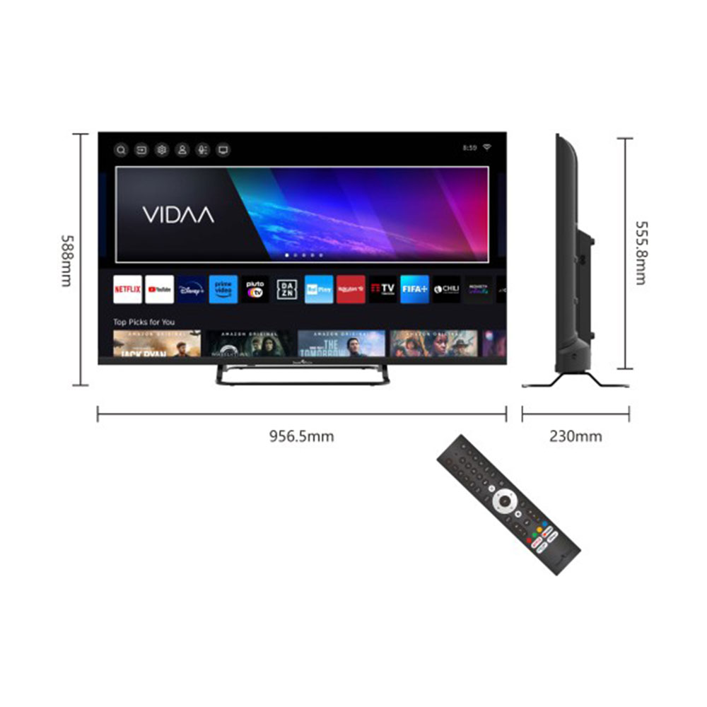 Televisore Smart TV 40 pollici 40FV02V Smart Tech
