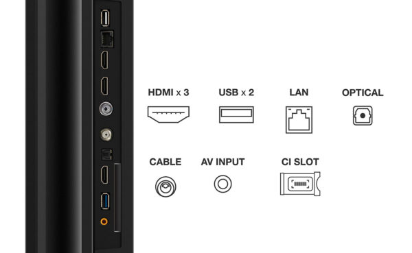 Televisore Smart TV 4K 43 pollici 43P79B TCL
