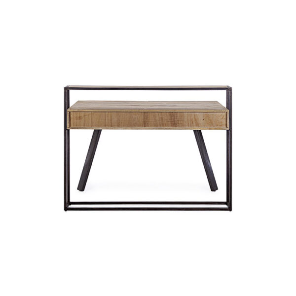 Scrivania 2 cassetti in legno e acciaio Manchester 0746733 Andrea Bizzotto