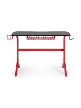 Scrivania acciaio verniciato rosso Gaming 0710550 Andrea Bizzotto