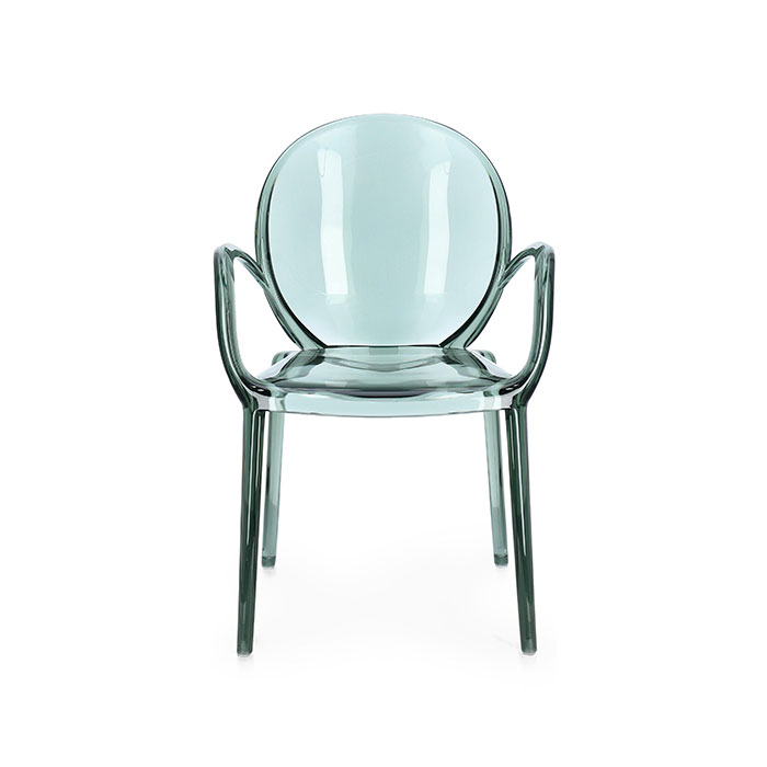 Sedia colorata con braccioli Camilla Mint 0730223 Andrea Bizzotto