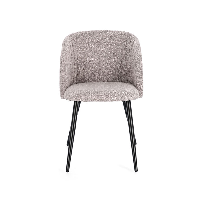 Sedia colorata imbottita Visone Queen 0734368 Andrea Bizzotto
