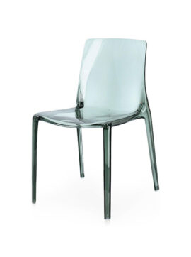 Sedia colorata in policarbonato Mint Adele 0730227 Andrea Bizzotto